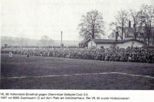 VfL 05 gegen Chemnitzer Ballspiel-Club 3:0 · 1937 vor 6000 Zuschauern